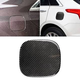 👉 Brandstoftank koolstofvezel Auto brandstof tank Cap decoratieve sticker voor Cadillac XT5 2016-2017 8212099188220