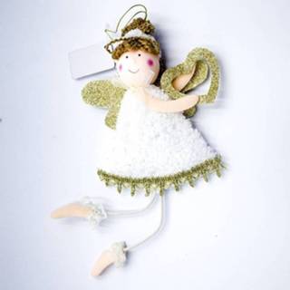 👉 Hanger pluche meisjes 2 PC'S kerst engel doek liefde meisje pop kerstboom decoratie (hart) 8226890367395