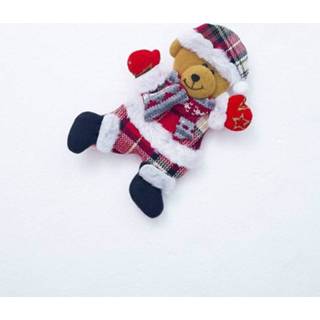 👉 Hanger pluche 2 PC'S Christmas Doll Santa kleine ornamenten pop tas opknoping (kerst Bear) 8226890276857