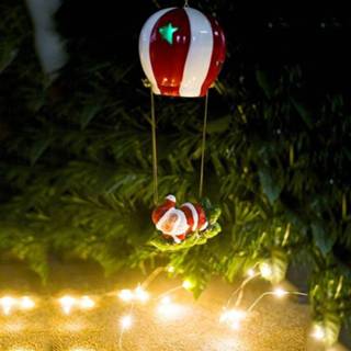 👉 Ornament keramische 2 PC'S kerst creatieve hete lucht ballon lichten opknoping ornamenten 8226890382534