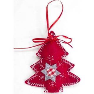👉 Ornament 2 packs kerst doek creatieve kerstboom hanger Home Decoratie (kerstboom) 8226890370081
