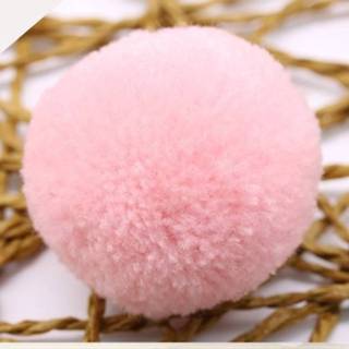 👉 Roze 10 stuks Candy kleur speelgoed bal decoratie Fur Ball (roze) 8226890380349