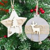 👉 Hanger houten 2 PC'S kerst creatieve decoratieve ornament 8226890393868