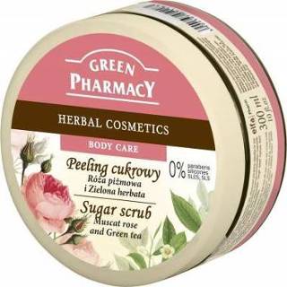 👉 Sugar Scrub donkergroen rose Green Pharmacy Muscat & Tea 300 ml 5904567051152