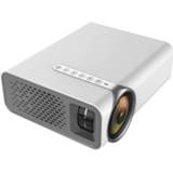 👉 Thuisbioscoop wit YG520 800x480 1800LM Mini LED-projector ondersteuning HDMI & AV SD USB VGA mobiele telefoon versie (wit) 8226889974122