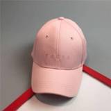 👉 Hoed roze katoen vrouwen mannen mens Hat jeugd brief afdrukken Unisex hoeden Baseball Cap casual caps (roze) 8226889975884