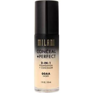 👉 Concealer Milani Conceal + Perfect 2in1 Foundation 00AA Ivory 30 ml 717489703000