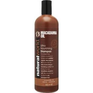 👉 Shampoo Natural World Macadamia Oil Ultra Nourishing 500 ml 5012368091519
