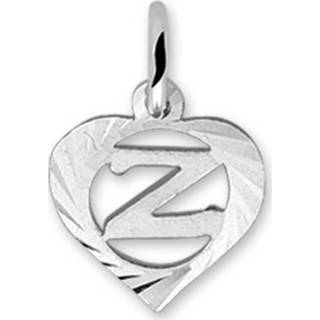 👉 Zilveren letter active Hartvormige Z-Bedel