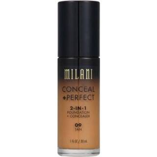 👉 Concealer Milani Conceal + Perfect 2in1 Foundation 09 Tan 30 ml 717489700092