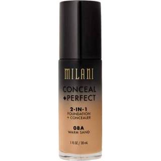 👉 Concealer Milani Conceal + Perfect 2in1 Foundation 08A Warm Sand 30 ml 717489701082