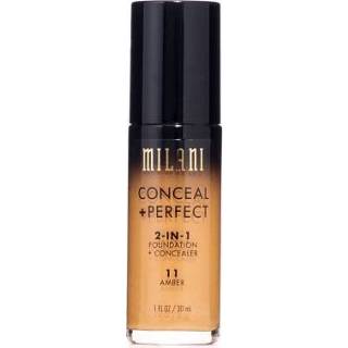 👉 Concealer Milani Conceal + Perfect 2in1 Foundation 11 Amber 30 ml 717489700115