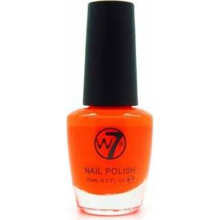 👉 Oranje W7 Nailpolish 13 Fluorescent Orange 15 ml 5060083165275