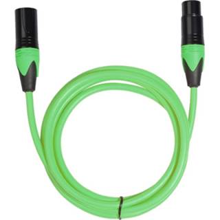 👉 Microfoon groen XRL male naar Female mixer audio kabel lengte: 3m (groen) 8006405011926