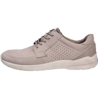 👉 Sneakers buitenmateriaa leer male taupe laag