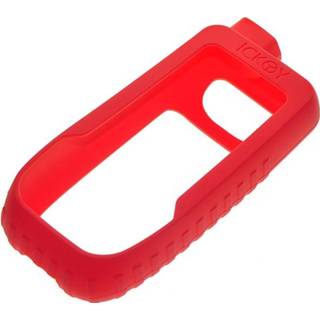 👉 Fiets rood silicone handheld code tabel schokbestendig kleurrijke beschermende case voor Garmin GPSMAP66st/66s (rood) 8226890034815