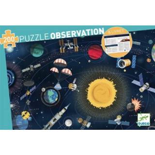 👉 Puzzel DJECO observatie Space 200 stks 3070900074132