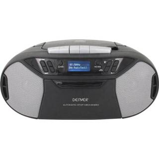 👉 Draagbare CDspeler active DENVER® CD-speler met DAB+ en FM-radio, cassette Bluetooth 5706751043598