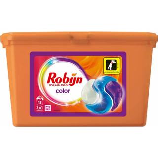 👉 Wasmiddel active Robijn 3-in-1 Capsules Color 15 stuks 8710847917455