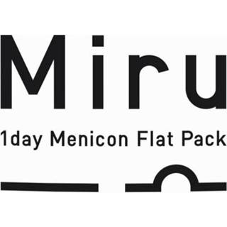 👉 Lens Hioxifilcon A hydrogel sferisch menicon Miru 1day Flat Pack - 30 lenzen