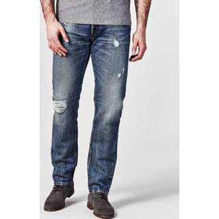 👉 Spijker broek men blauw Jeans Details Scheuren 7613395992596