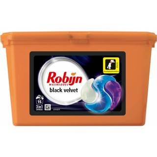 👉 Wasmiddel zwart active Robijn 3-in-1 Capsules Black Velvet 15 stuks 8710847917479