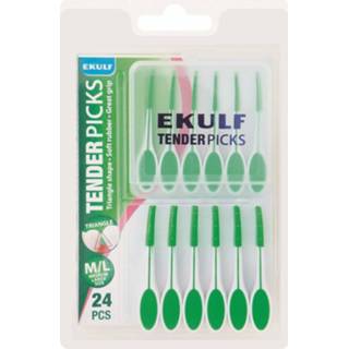 👉 Groen active Ekulf TenderPicks M/L 24 stuks 7392222111019