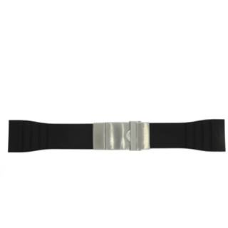 👉 Horlogeband zwart rubber Certina C0154342705000A / C603015562 28mm 8719217174900