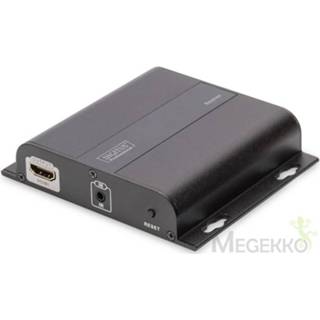 👉 Video extender zwart Digitus DS-55123 audio/video AV-receiver 4016032448990