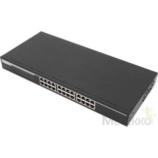 👉 Netwerk-switch zwart Digitus DN-80113 Gigabit Ethernet (10/100/1000) 4016032430483