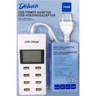 👉 Snellader USB voor 8 apparaten (mobiel/tablet) 8715986177814