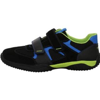 Sneakers voering buitenmateriaa leer girl boy blauw 'Storm'