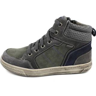 👉 Lage schoenen buitenmateriaa leer boy Ultramarine Blauw schoen