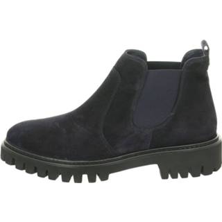 👉 Buitenmateriaa leer vrouwen Ultramarine Blauw Chelsea boots