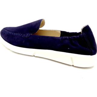 👉 Moccasins buitenmateriaa leer vrouwen marine Mocassins