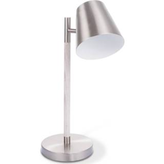 👉 Home sweet home tafellamp Clocks ↕ 49 cm - mat staal