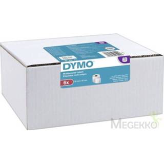 👉 Etiket wit Dymo multifunctionele etiketten 32 x 57 mm 6x 1000 st. 3026980930943
