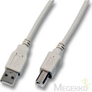 👉 Grijs EFB Elektronik 0.5m USB 2.0 USB-kabel 0,5 m A B 4049759055387
