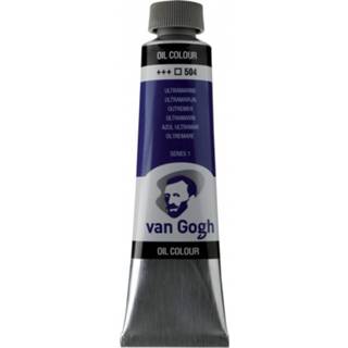 👉 Olieverf medium ultramarijn Royal Talens Van Gogh 40 ml