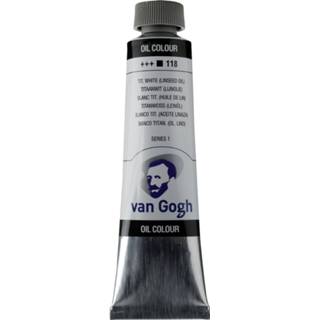 👉 Olieverf medium Royal Talens Van Gogh 40 ml Titaanwit