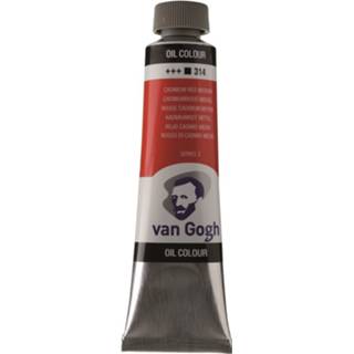 👉 Olieverf medium cadmiumrood middel Royal Talens Van Gogh 40 ml