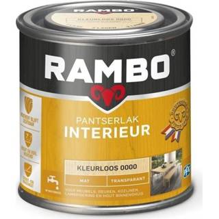 👉 Transparant Rambo Pantserlak Interieur Mat - 750 ml Blank