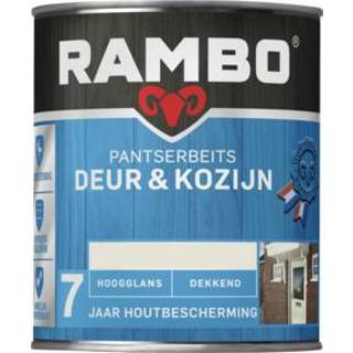 👉 Kozijn antraciet Rambo Pantserbeits Deur & Hoogglans Dekkend 750 ml - 8716242827351
