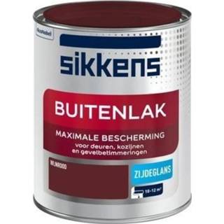 👉 Buitenlak wijnrood Sikkens Zijdeglans 750 ml