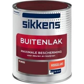 👉 Buitenlak wijnrood Sikkens Hoogglans 750 ml