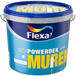 👉 Wit Flexa Powerdek Muren & Plafonds