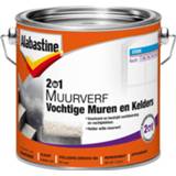 👉 Muurverf Alabastine 2-in-1 Vochtige Muren en Kelders - 2,5 liter