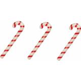 👉 Kinderen 3x Kerst opblaasbare snoepstok 90 cm