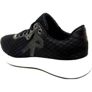 👉 Sneakers Buitenmateriaa Textiel vrouwen zwart laag 4059954642961