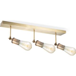 👉 Opbouwspot brons Home sweet Spy 3 lichts - vintage 8718808190718